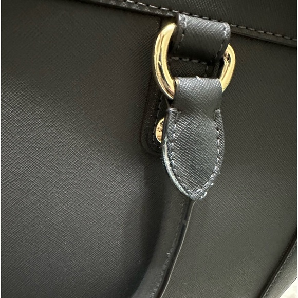 Gorgeous EUC Henri Bendel W. 57th Carryall Satchel - Picture 7 of 9